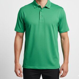 NWT Under‎ Armour Green Performance Polo Shirt Loose Fit – Men’s L